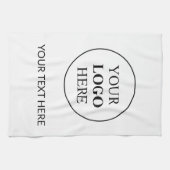 Aangepaste promotionele Logo – geen minimale beste Theedoek (Horizontaal)