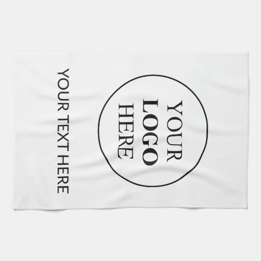 Aangepaste promotionele Logo – geen minimale beste Theedoek (Horizontaal)