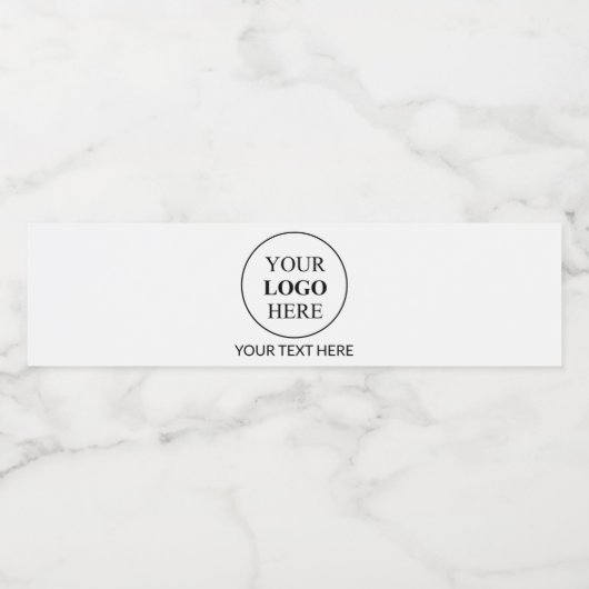 Aangepaste promotionele Logo – geen minimale beste Waterfles Etiket (Enkel label)