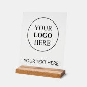 Aangepaste Promotionele Logo – Geen Minimum Bestel Acryl Bord (Hoek)
