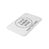 Aangepaste Promotionele Logo – Geen Minimum Bestel Badmat (Gekanteld)