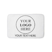 Aangepaste Promotionele Logo – Geen Minimum Bestel Badmat (Voorkant)