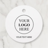 Aangepaste Promotionele Logo – Geen Minimum Bestel Bedankjes Labels (Achterkant)