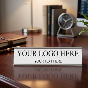 Aangepaste Promotionele Logo – Geen Minimum Bestel Bureau Naambordje