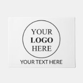 Aangepaste Promotionele Logo – Geen Minimum Bestel Deurmat (Voorkant)