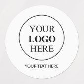 Aangepaste Promotionele Logo – Geen Minimum Bestel Labels (Design 1)