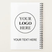Aangepaste Promotionele Logo – Geen Minimum Bestel Planner (Achterkant)
