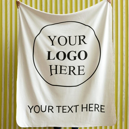 Aangepaste Promotionele Logo – Geen Minimum Bestel Sherpa Deken