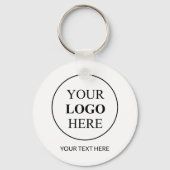 Aangepaste Promotionele Logo – Geen Minimum Bestel Sleutelhanger (Voorkant)