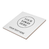 Aangepaste Promotionele Logo – Geen Minimum Bestel Tegeltje (Zijkant)