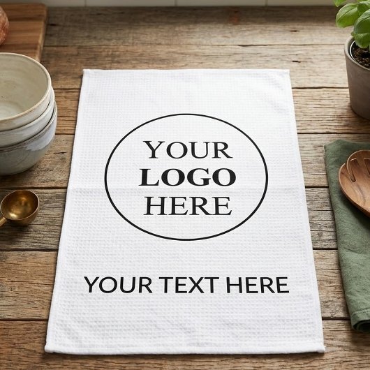 Aangepaste Promotionele Logo – Geen Minimum Bestel Theedoek