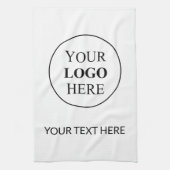 Aangepaste Promotionele Logo – Geen Minimum Bestel Theedoek (Verticaal)