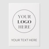 Aangepaste Promotionele Logo – Geen Minimum Bestel Vellum Uitnodigingen (Voorkant)