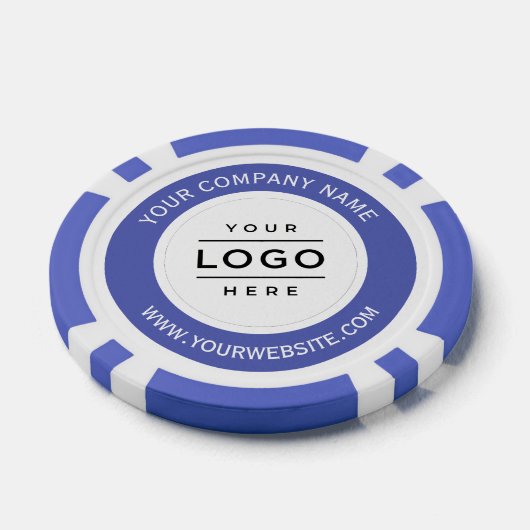 Aangepaste promotionele Logo Poker Chips (Enkel)