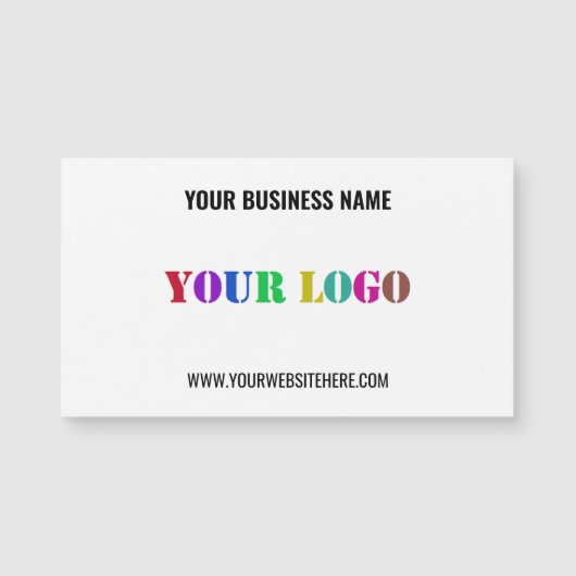 Aangepaste promotionele magnetische visitekaartsja (Voorkant)
