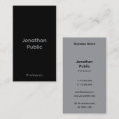Aangepaste Promotionele Moderne Elegante Sjabloon  Visitekaartje (Voorkant / Achterkant)