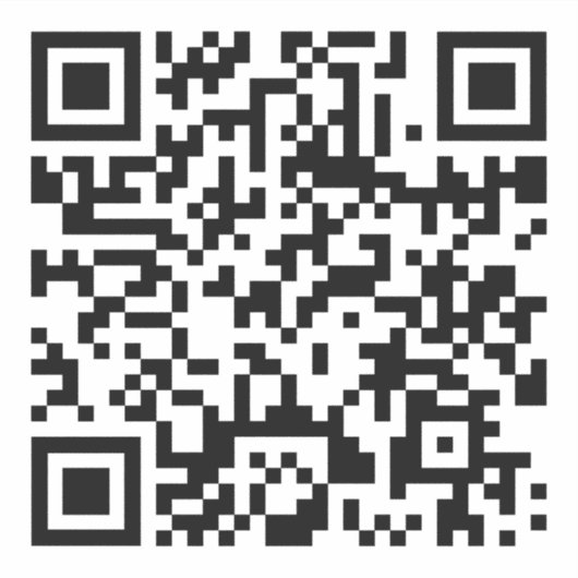 Aangepaste promotionele QR-code Sticker (Voorkant)