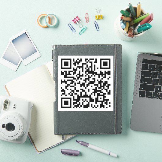 Aangepaste promotionele QR-code Sticker (iPad Cover)