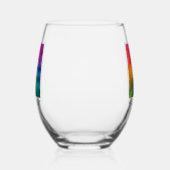 Aangepaste promotionele Sjabloon Uw Logo uploaden  Wijnglas Zonder Voet (Rechts)