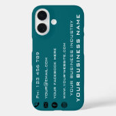Aangepaste Promotionele Zakelijke iPhone Case Sjab (Achterkant)