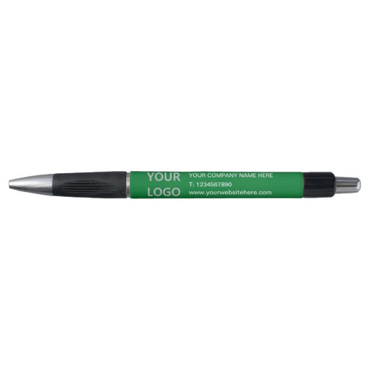 Aangepaste promotionele zakelijke pen met Logo en  (Voorkant)