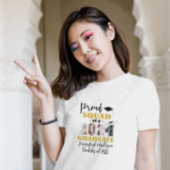 Aangepaste Proud Squad-foto 2024 afgestudeerde T-shirt