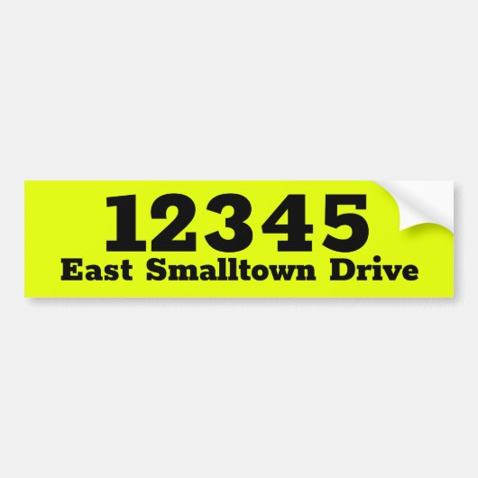 Aangepaste prullenbak kan labelen Decal Garbage Bi Bumpersticker (Voorkant)