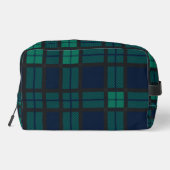 Aangepaste Pset Clan Black Watch Tartan Toilettasje (Achterkant)