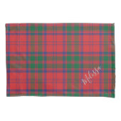 Aangepaste Pset Clan Grant Tartan Rustic Kussensloop (Voorkant)