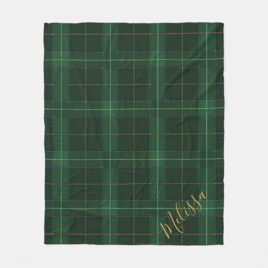 Aangepaste Pset Clan Walsh Tartan Fleece Deken (Voorkant)