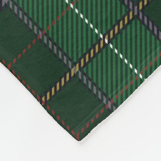 Aangepaste Pset Clan Walsh Tartan Fleece Deken (Hoek)