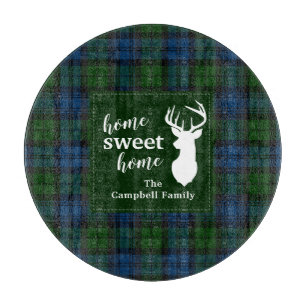 Aangepaste Pset Tartan Clan Campbell Militair Snijplank
