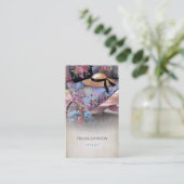 Aangepaste psycholoog pielijst voor therapist visitekaartje (Staand voorkant)