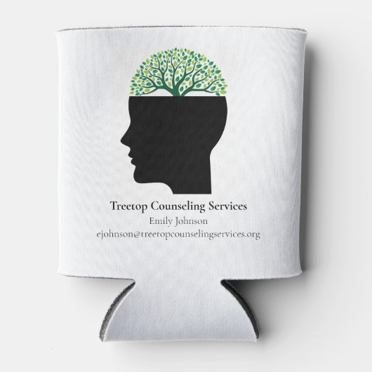 Aangepaste psycholoog Therapie Boom Modern Counsel Blikjeskoeler (Voorkant)