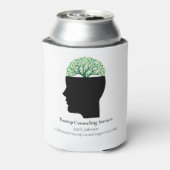 Aangepaste psycholoog Therapie Boom Modern Counsel Blikjeskoeler (Blikje Achterkant)