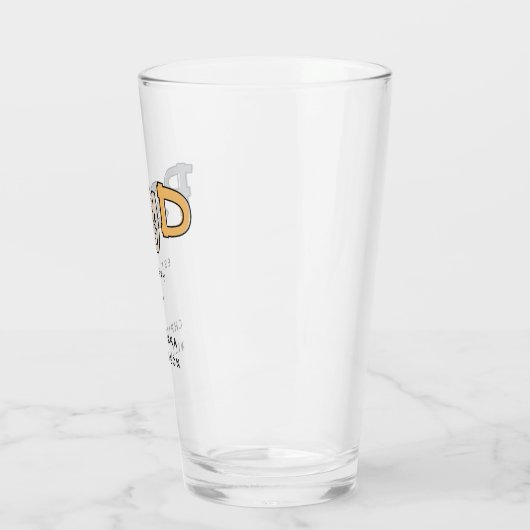 Aangepaste PsyD Doctor in de psychologie Psycholoo Glas (Links)