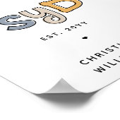 Aangepaste PsyD Doctor in de psychologie Psycholoo Poster (Hoek)