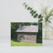 Aangepaste Puckett Cabin Sideview Briefkaarten (Staand voorkant)