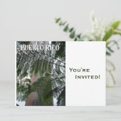 Aangepaste Puerto Rico Bon Voyage Party Kaart (Staand voorkant)