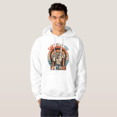 Aangepaste pullover hoodie (Voorkant volledig)