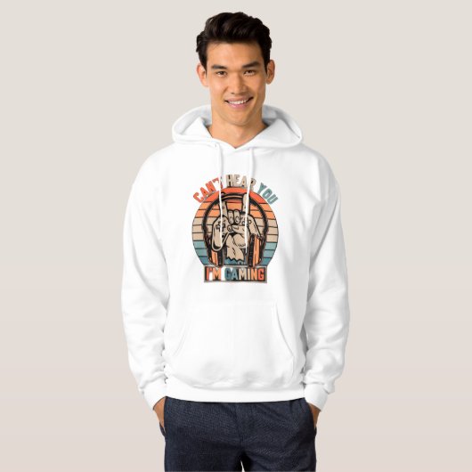 Aangepaste pullover hoodie (Voorkant volledig)