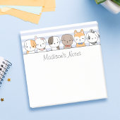Aangepaste Puppies bevestigen Post-it® Notes