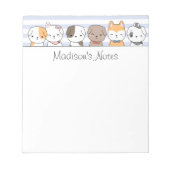 Aangepaste Puppies-laptop Notitieblok (Voorkant)