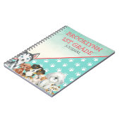Aangepaste Puppy Dog Journal en Notitieboek (Linkerzijde)