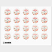 Aangepaste Pure Aanbidding JW 2025 Conventie Ronde Sticker (Vel)