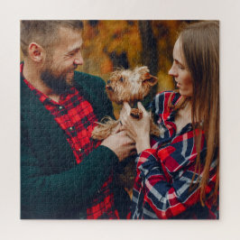 Aangepaste Puzzel Foto Vaderdag Trouwcadeau