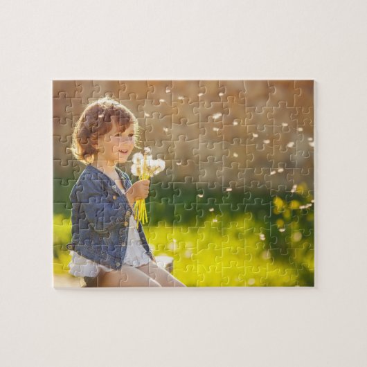 Aangepaste puzzel gepersonaliseerd met uw foto legpuzzel (Horizontaal)