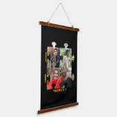 Aangepaste puzzel Je vult me een paar foto Hangend Wandkleed (Gebogen)
