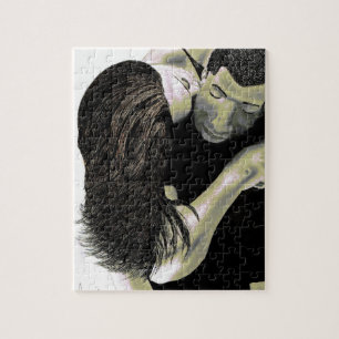 AANGEPASTE PUZZEL MET GESCHENKDOOS - BESTE PAAR