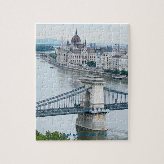 Aangepaste Puzzel van Boedapest (Verticaal)